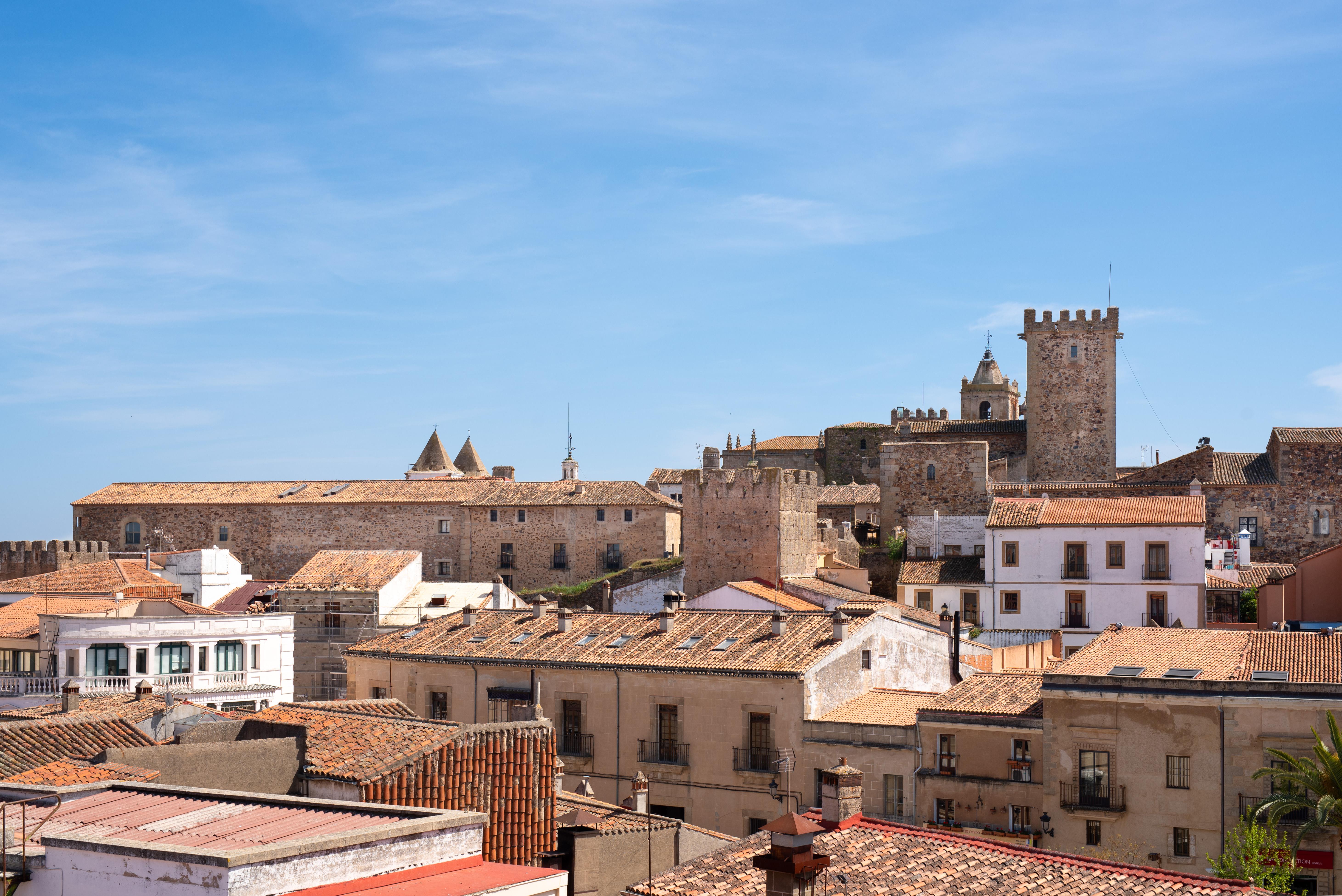 Exe Agora Caceres Hotel Bagian luar foto
